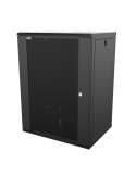 MIRSAN Επίτοιχη COM ΒΟΧ wall 16U με βάθος 450mm Μαύρη (ΟΠΕΣ Μ10) - (WTC16U45MN.01)