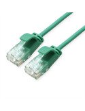 Roline UTP 0.5m Cat6a Green Slim LSZH - (21.15.3932)