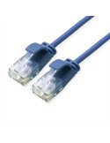 Roline UTP 0.5m Cat6a Blue Slim LSZH - (21.15.3942)