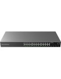 Grandstream GWN7803P, Enterprise 24-Port Gigabit L2+ Managed PoE/PoE+ Switch with 4 Gigabit SFP Uplink Ports