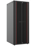 MIRSAN Επιδαπέδια καμπίνα 42U 80cm x 100cm, 1 FRONT 2 REAR Διάτρητες & καθ.οδηγούς - (MR.GTN42U81.01_PRF)