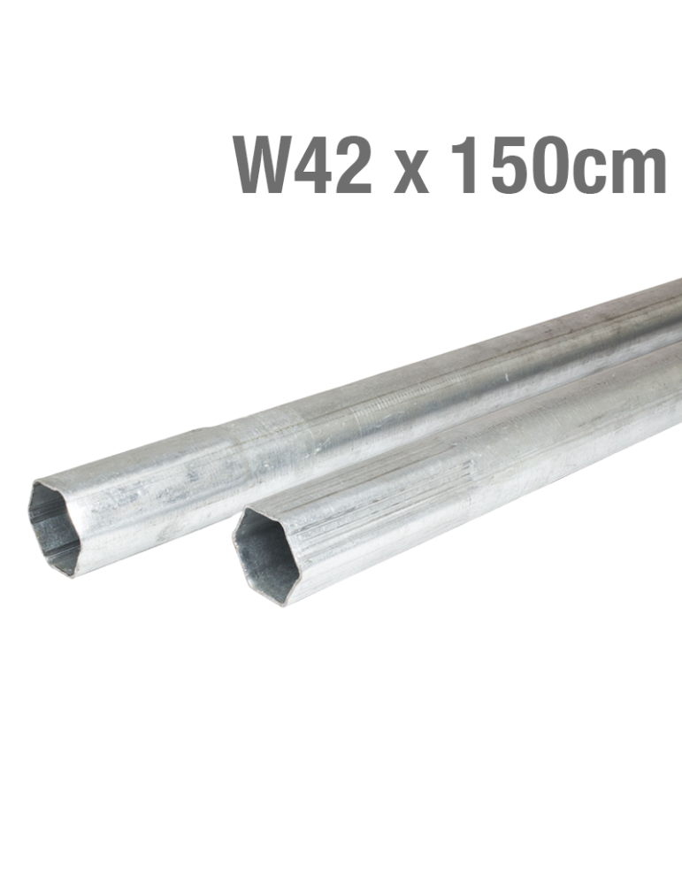 ΙΣΤΟΣ ΜΕΤΑΛΛΙΚΟΣ ΓΑΛΒΑΝΙΖΕ Φ42 x1,5mm 150cm