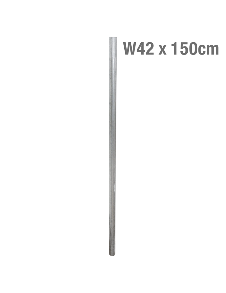 ΙΣΤΟΣ ΜΕΤΑΛΛΙΚΟΣ ΓΑΛΒΑΝΙΖΕ Φ42 x1,5mm 150cm