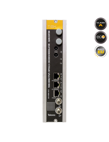 563832 T.0X TWIN Modulator HDMI/AV to COFDM/QAM 2