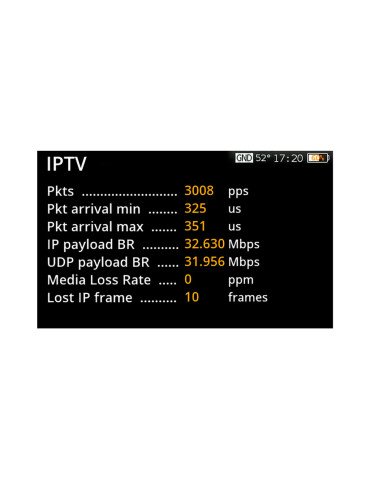 593251 Option IPTV Analyzer for H30EVOLUTION/CRYSTAL 2