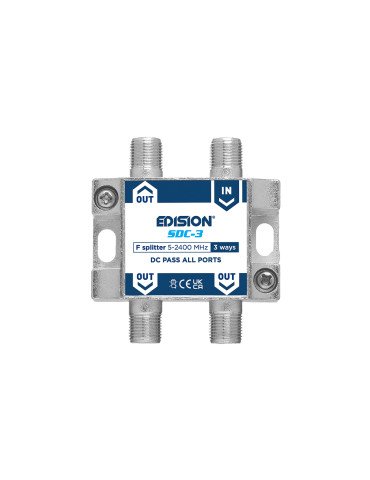 ΔΙΑΚΛΑΔΩΤΗΣ 3 ways F 5-2400Mhz SDC-3